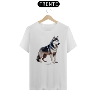 Nome do produto Camiseta Pima Premium Husky Siberiano 