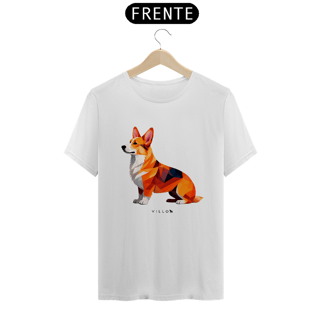 Nome do produto Camiseta Pima Premium Corgi Pembroke