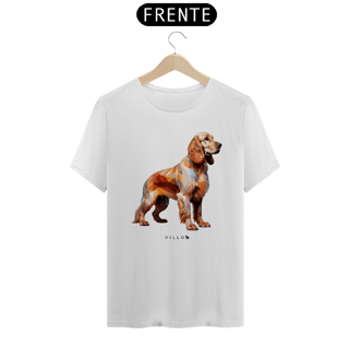 Nome do produto Camiseta Pima Premium Cocker Spaniel Inglês