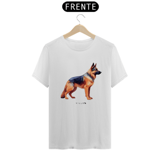 Nome do produto Camiseta Pima Premium Pastor Alemão