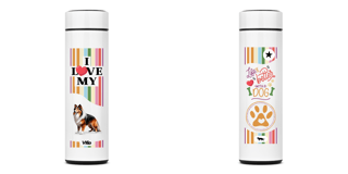 Nome do produto Garrafa Térmica Pastor Shetland Pug