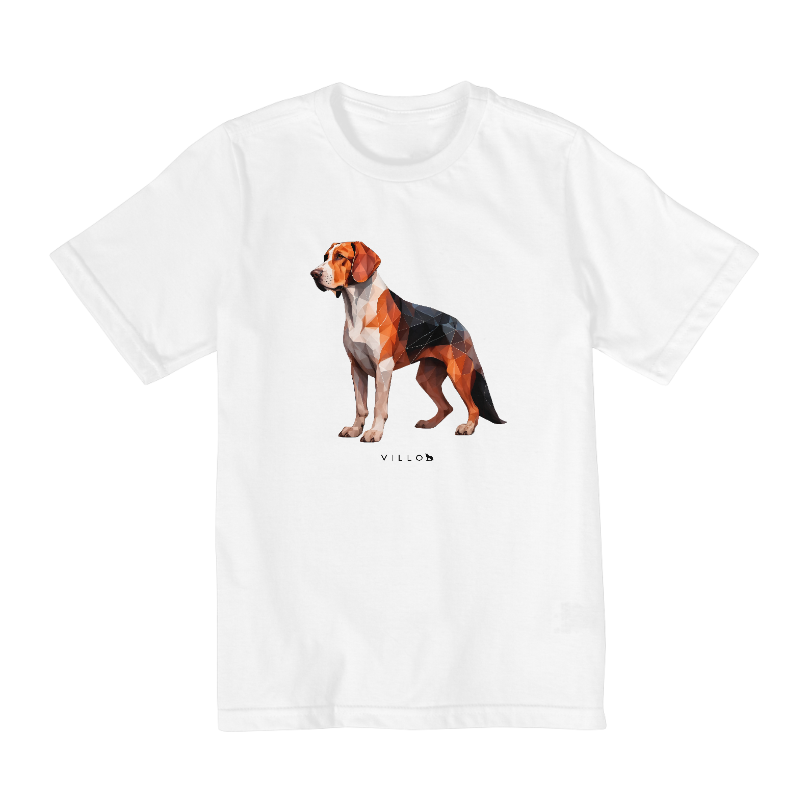 Camiseta Infantil Confort - De 2 a 8 anos  Foxhound Americano