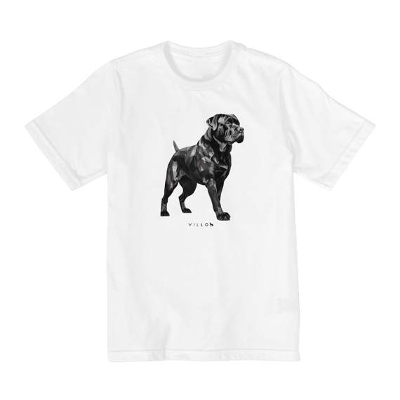 Camiseta Infantil Confort - De 2 a 8 anos Mastim Napolitano