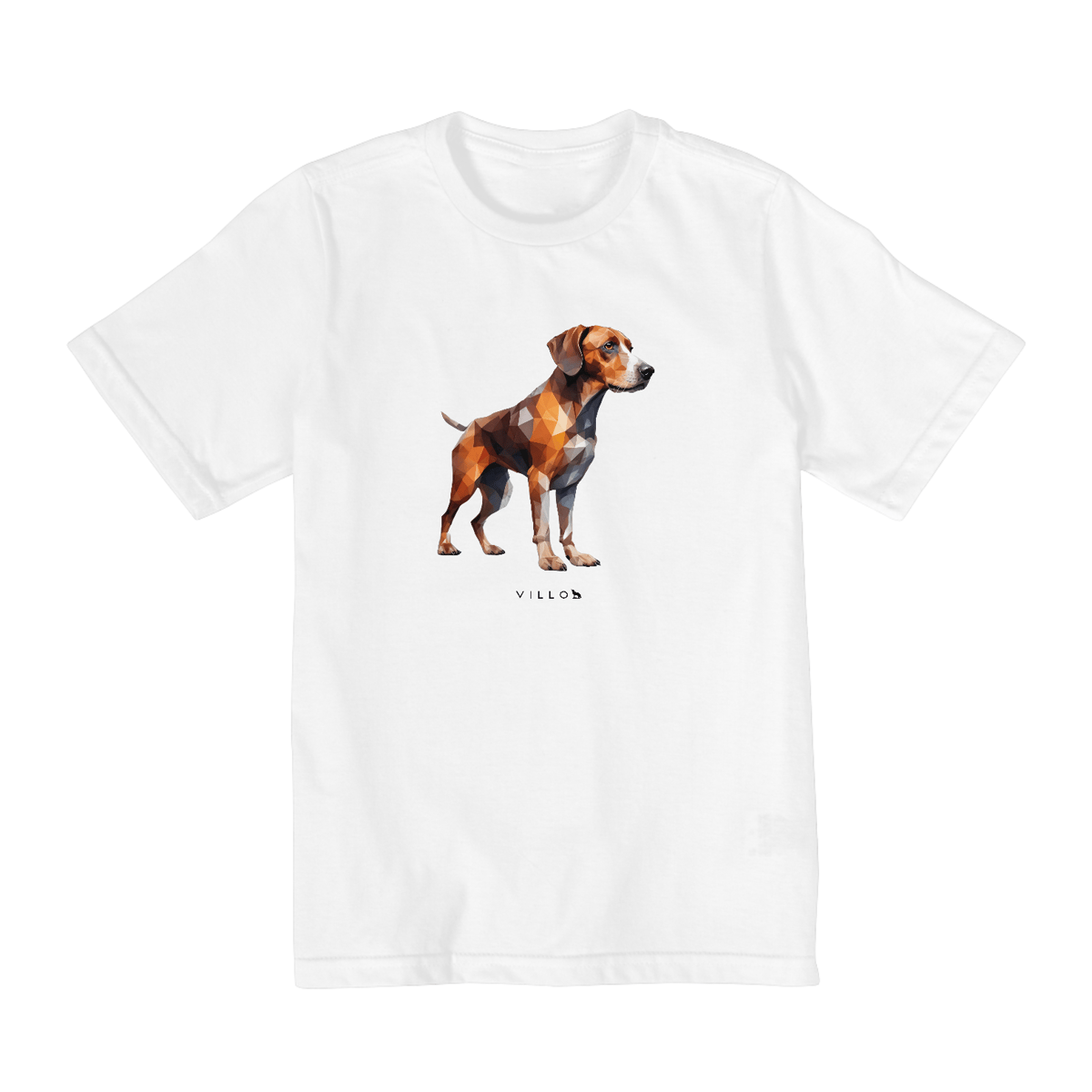 Nome do produto: Camiseta Infantil Confort - De 2 a 8 anos Harrier