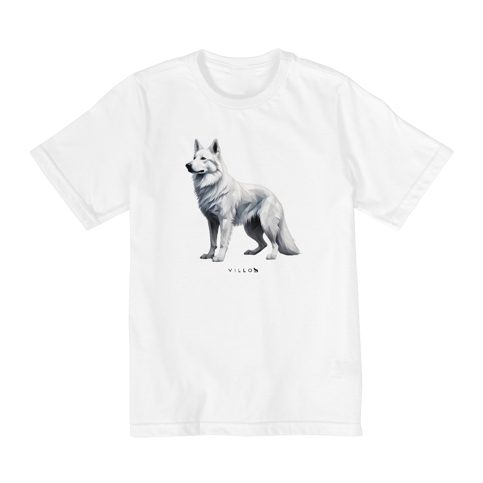 Camiseta Infantil Confort - De 2 a 8 anos Pastor Suiço