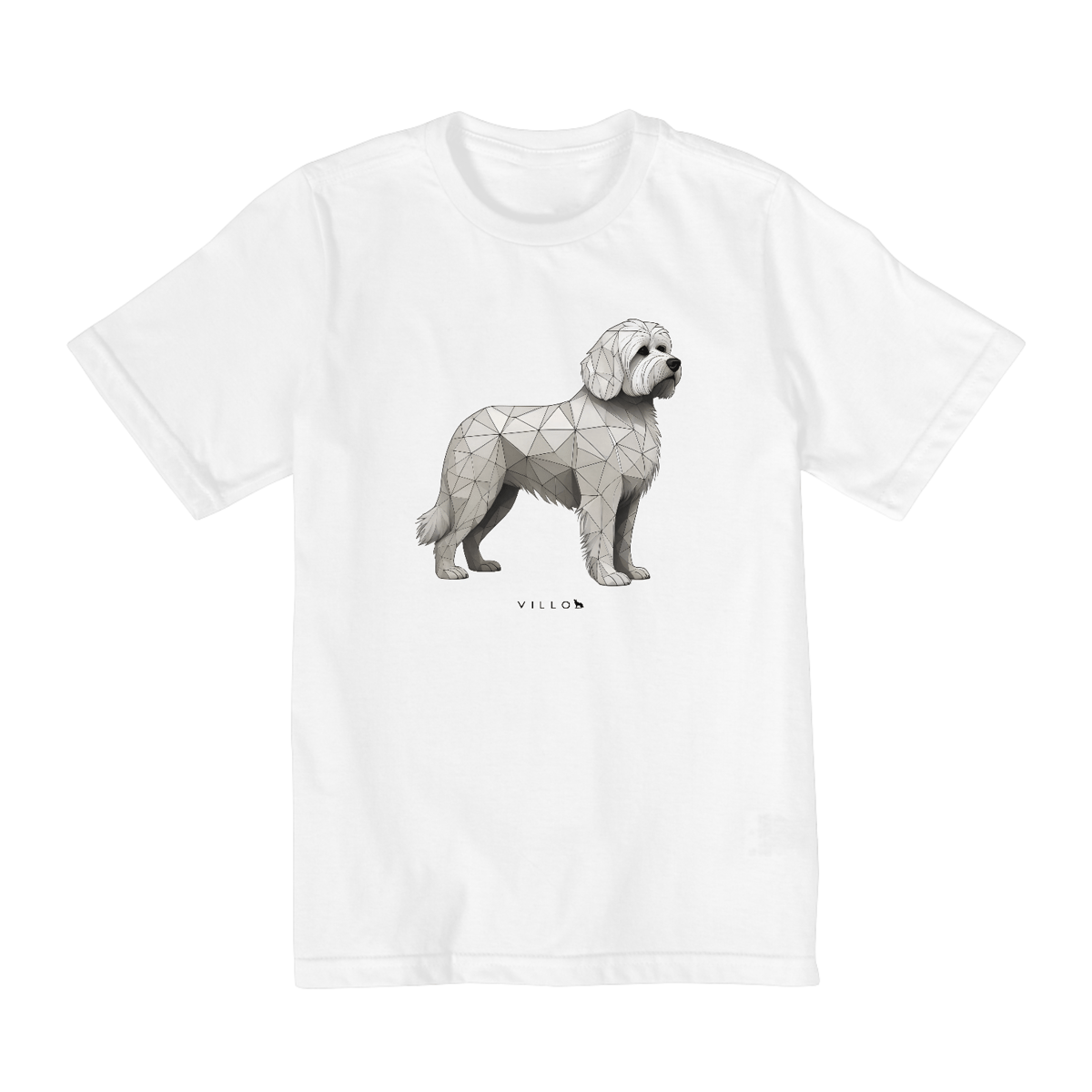 Nome do produto: Camiseta Infantil Confort - De 2 a 8 anos Bolognese
