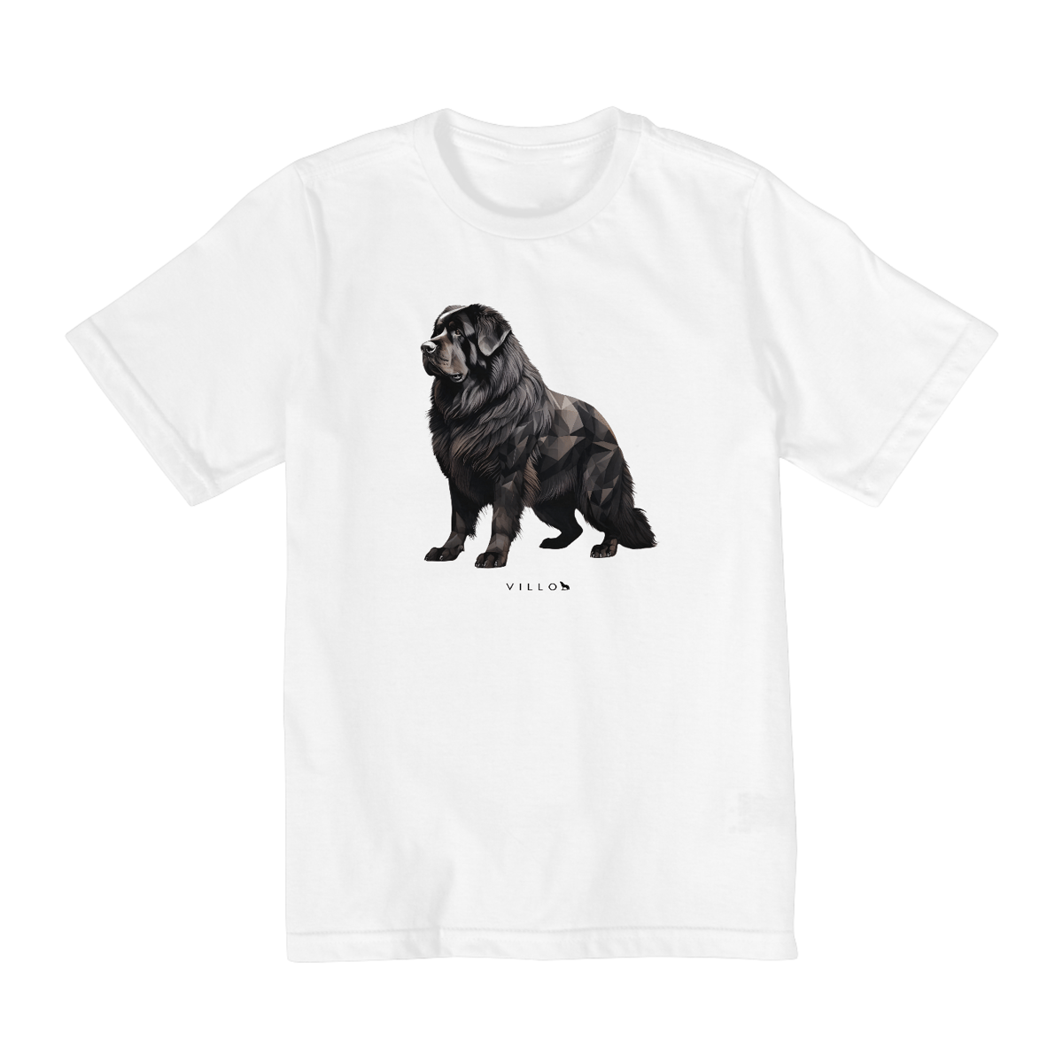Nome do produto: Camiseta Infantil Confort - De 2 a 8 anos Mastim Tibetano