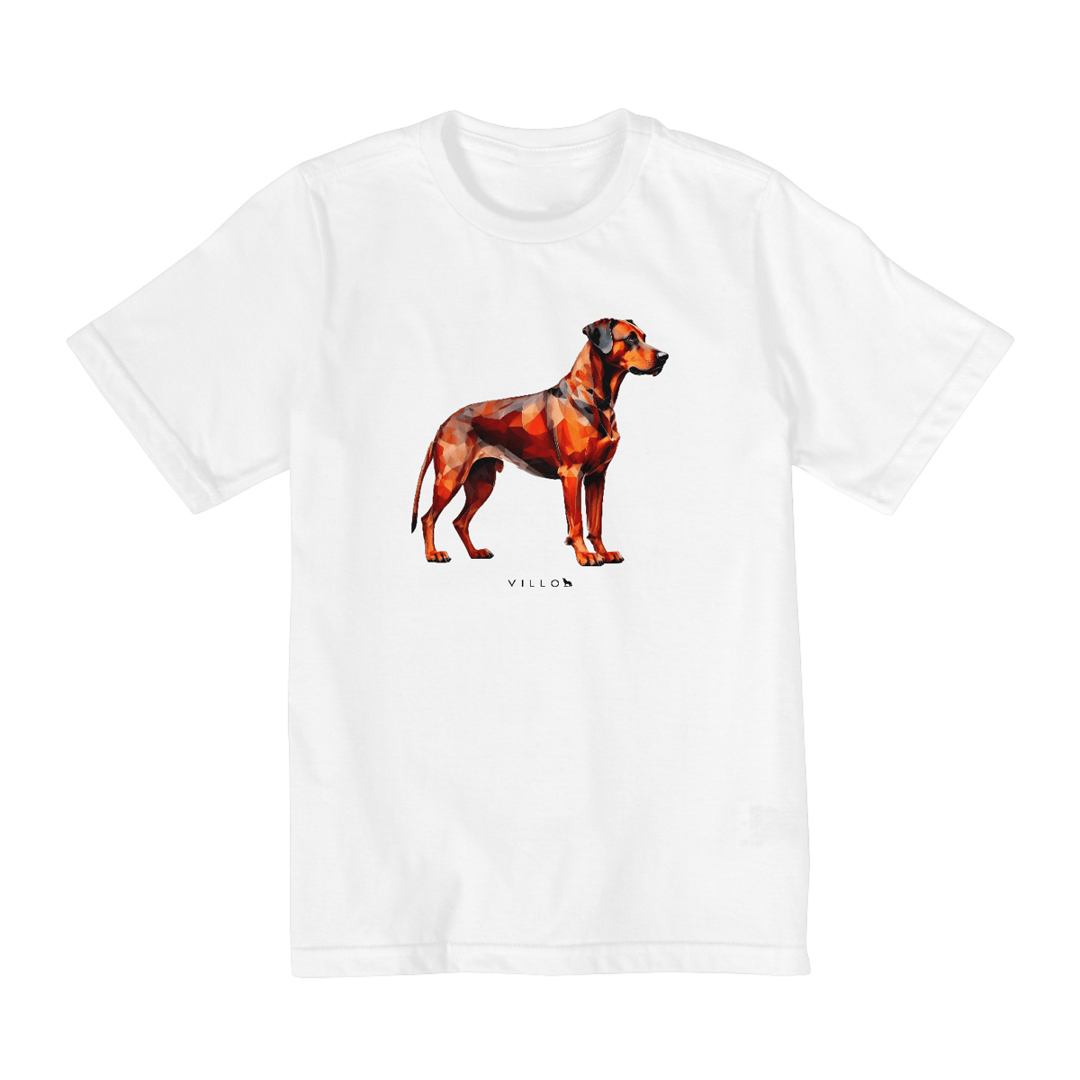Nome do produto: Camiseta Infantil Confort - De 2 a 8 anos Broholmer