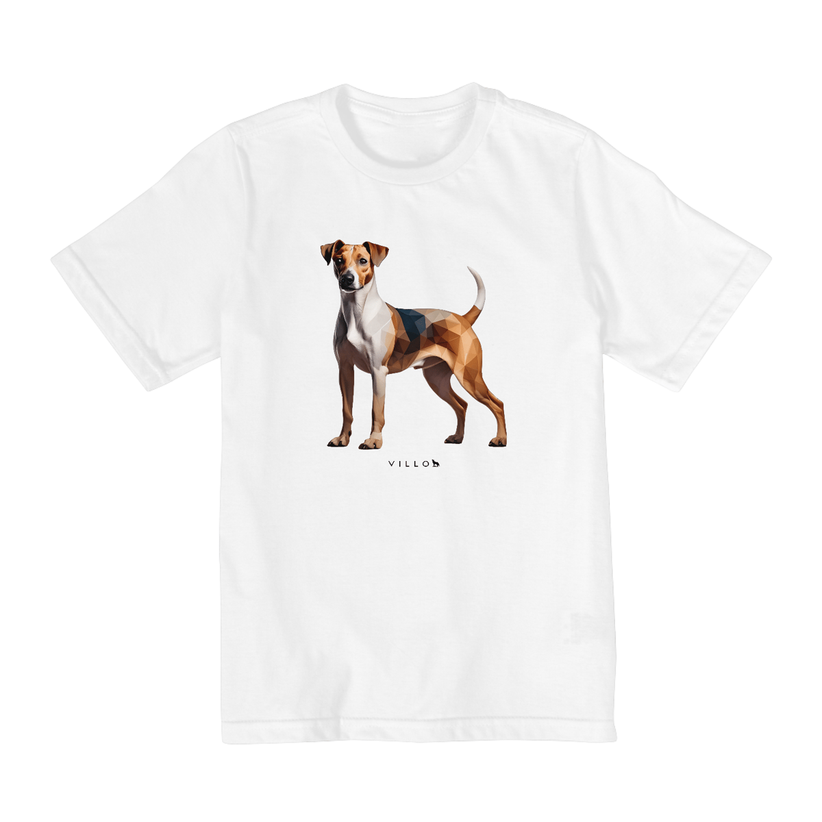 Nome do produto: Camiseta Infantil Confort - De 2 a 8 anos Fox Paulistinha Terrie Brasileiro