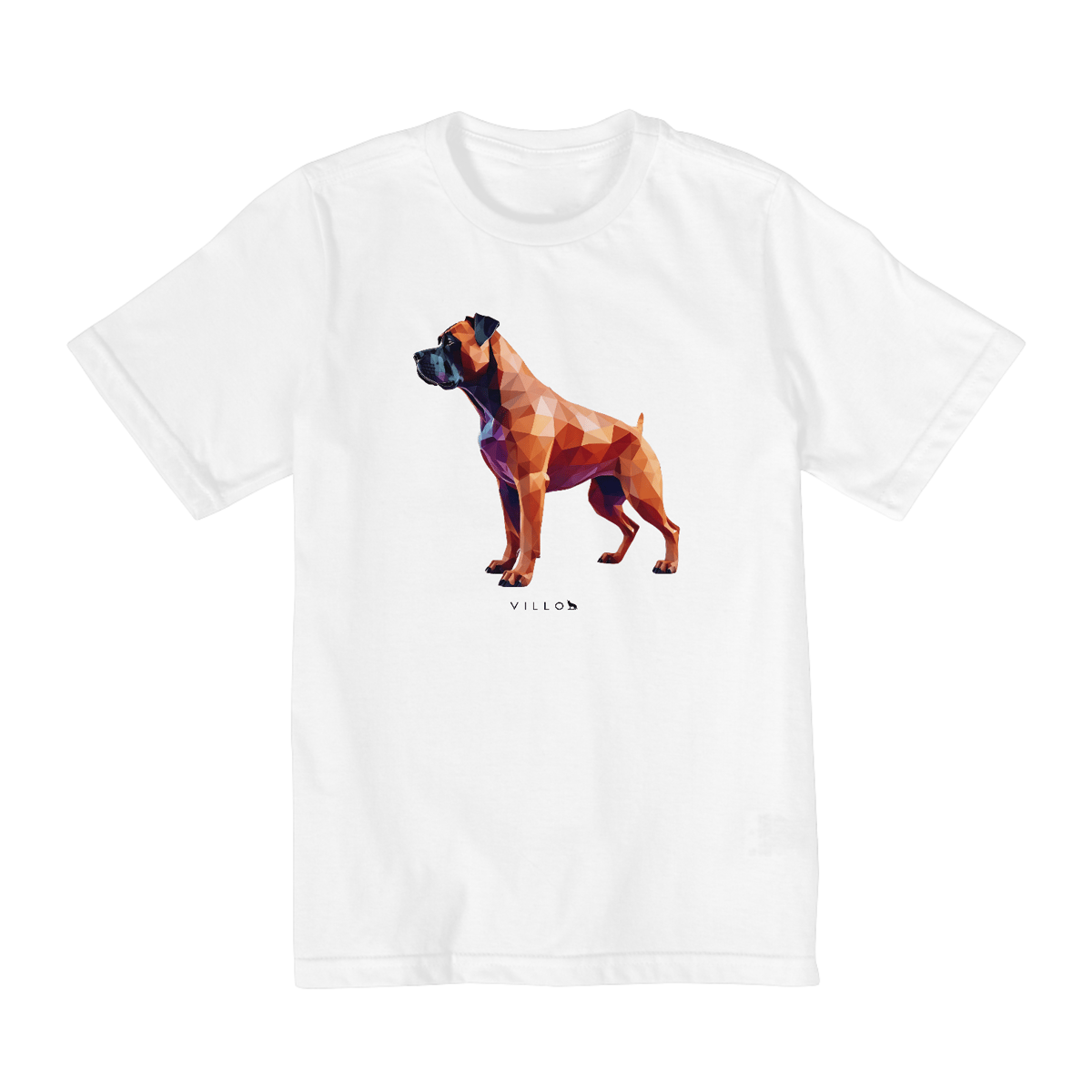 Nome do produto: Camiseta Infantil Confort - De 10 a 14 anos Boxer