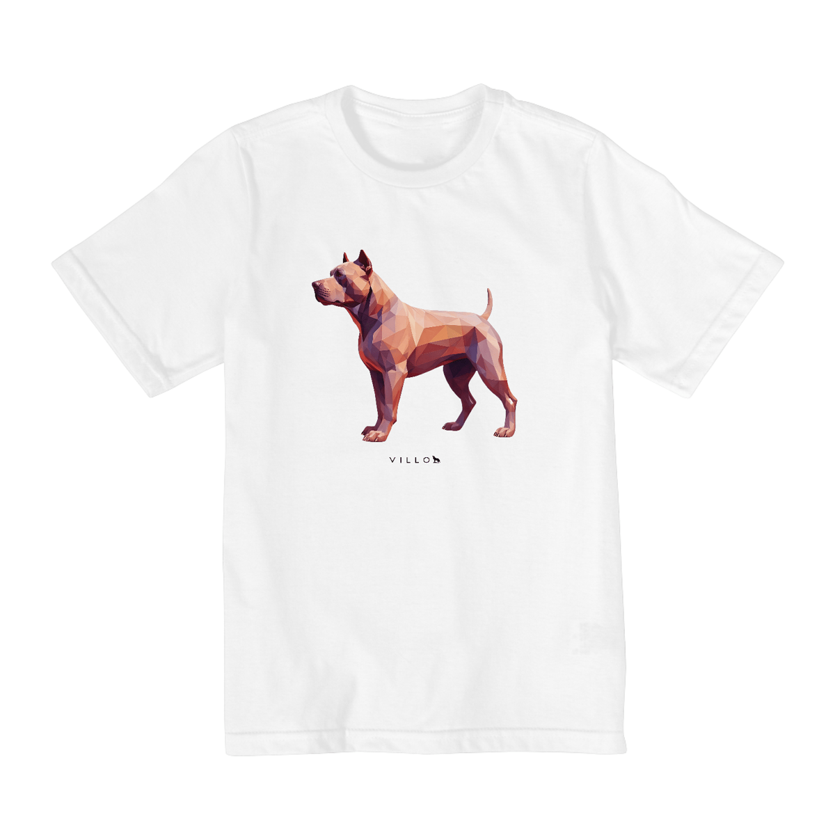 Nome do produto: Camiseta Infantil Confort - De 10 a 14 anos Pitbull