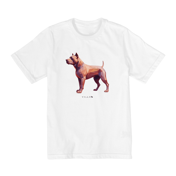 Camiseta Infantil Confort - De 10 a 14 anos Pitbull
