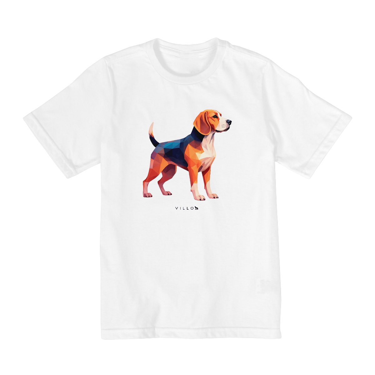 Nome do produto: Camiseta Infantil Confort - De 10 a 14 anos Beagle