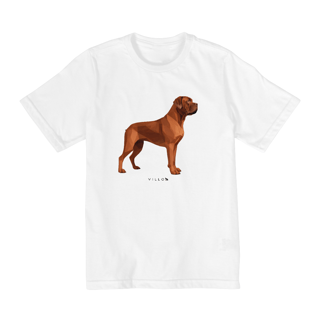 Nome do produto Camiseta Infantil Confort - De 10 a 14 anos Dogue de Bordeaux