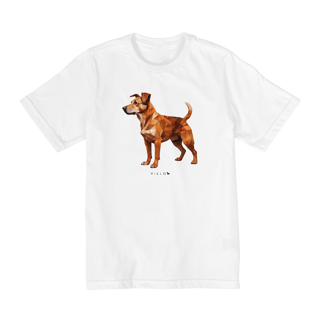 Nome do produto Camiseta Infantil Confort - De 10 a 14 anos Caramelo (sem raça)