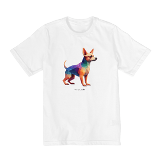 Nome do produto Camiseta Infantil Confort - De 10 a 14 anos Chihuahua
