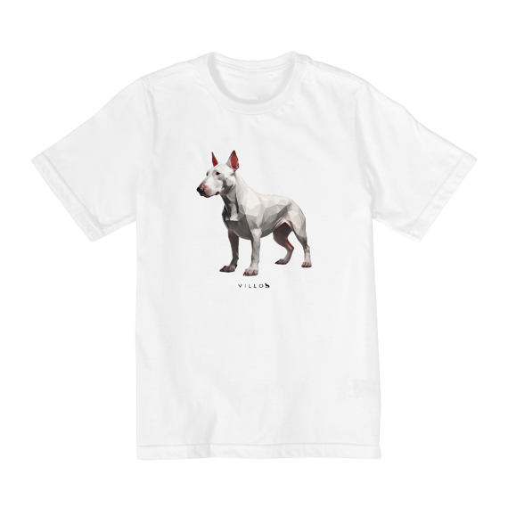 Camiseta Infantil Confort - De 10 a 14 anos Bull Terrier
