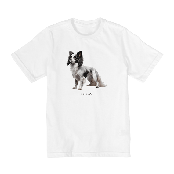 Camiseta Infantil Confort - De 10 a 14 anos Continental Toy Spaniel