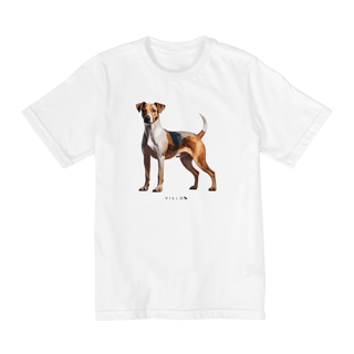 Nome do produto Camiseta Infantil Confort - De 10 a 14 anos Fox Paulistinha Terrie Brasileiro