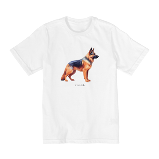 Nome do produto Camiseta Infantil Confort - De 10 a 14 anos Pastor Alemão