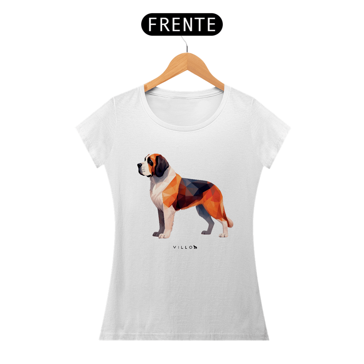 Nome do produto: Camiseta Baby Long Confort São Bernardo