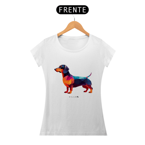 Camiseta Baby Long Confort Dachshund