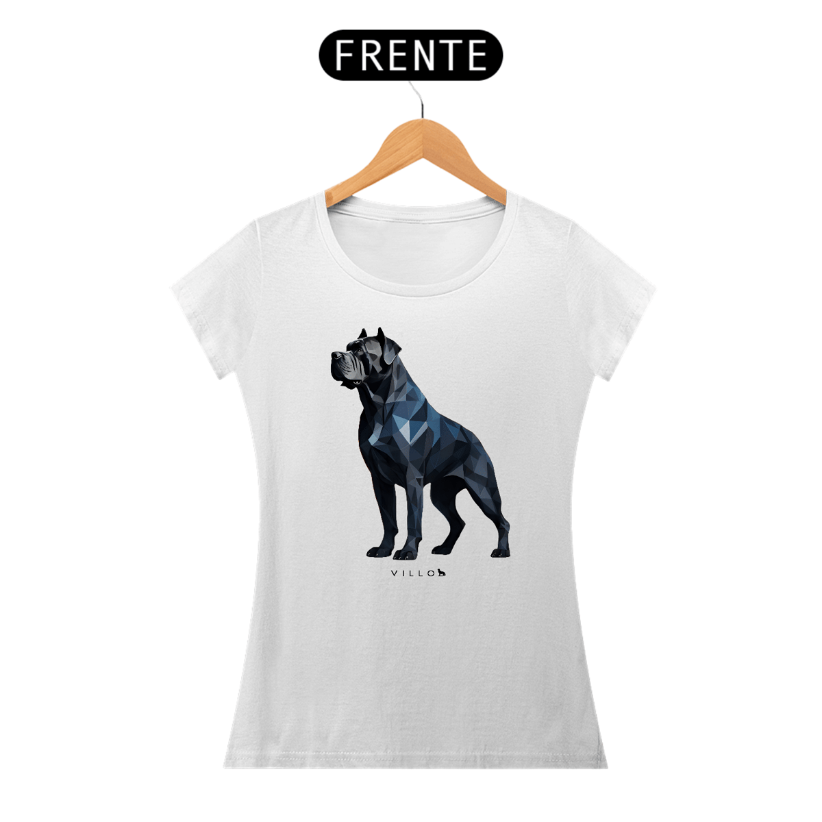 Nome do produto: Camiseta Baby Long Confort Cane Corso