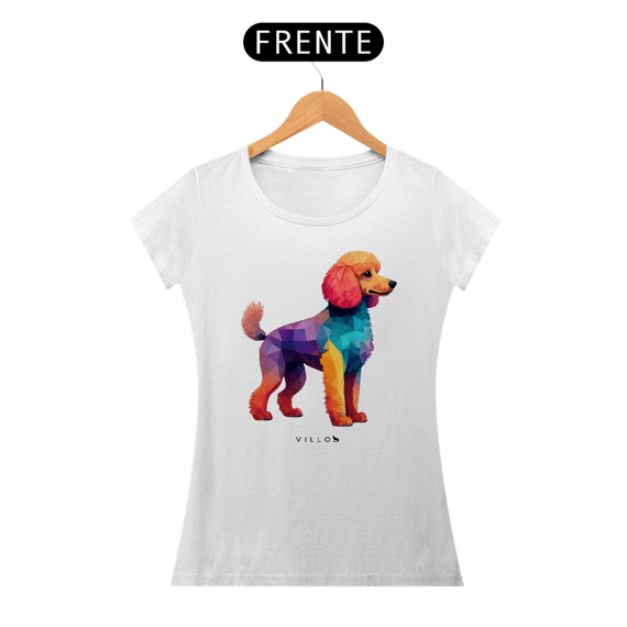 Camiseta Baby Long Confort Poodle