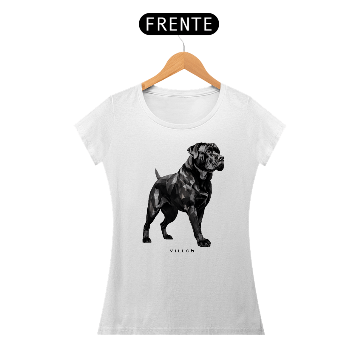 Nome do produto: Camiseta Baby Long Confort Mastim Napolitano
