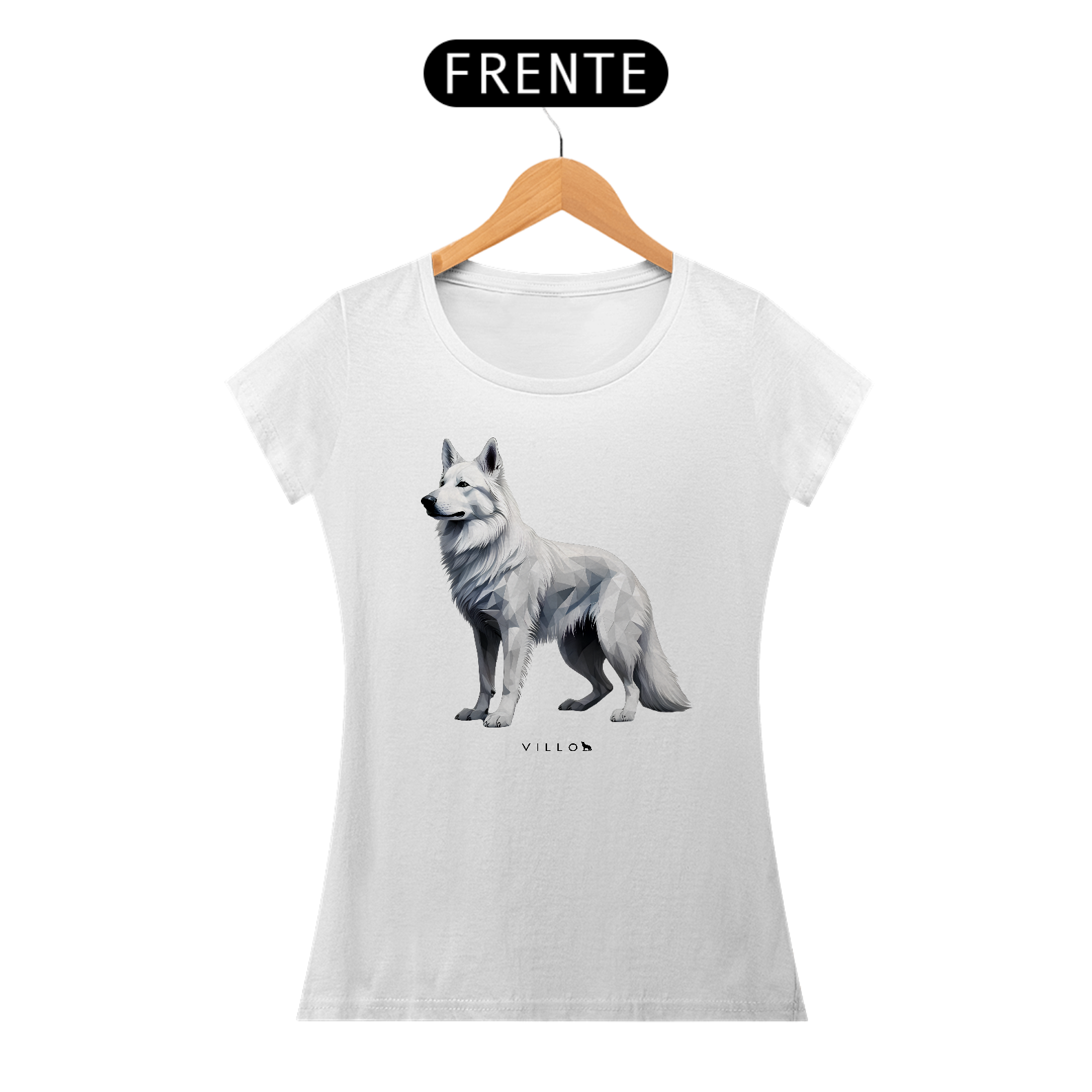 Camiseta Baby Long Confort Pastor Suiço