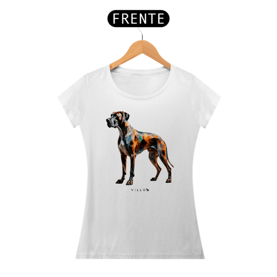 Camiseta Baby Long Confort Dogue Alemão