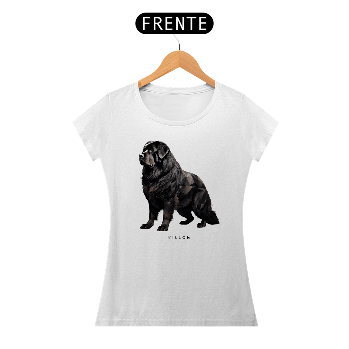 Nome do produto: Camiseta Baby Long Confort Mastim Tibetano