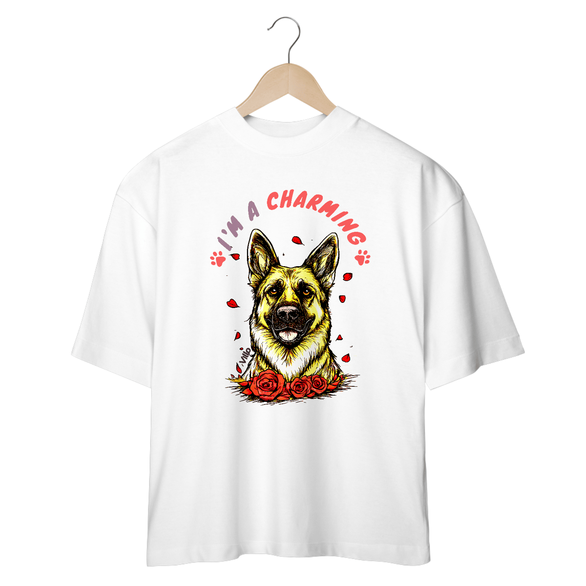 Nome do produto: Oversized Vibe I´M A CHARMING