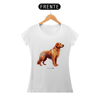 Nome do produto Camiseta Baby Long Pima Premium Golden Retriever