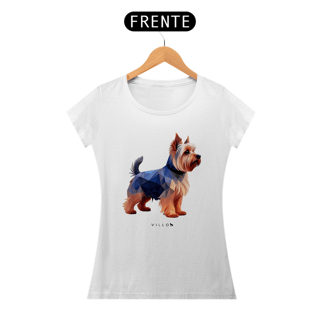 Nome do produto Camiseta Baby Long Pima Premium Yorkshire Terrier
