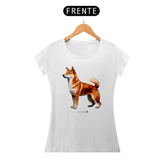 Nome do produto Camiseta Baby Long Pima Premium Shiba Inus