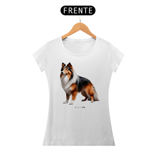Nome do produto Camiseta Baby Long Pima Premium Pastor Shetland Pug