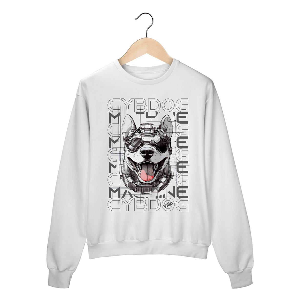 Nome do produto: Moletom Liso CybDog