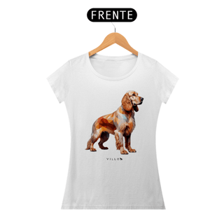 Nome do produto Camiseta Baby Long Pima Premium Cocker Spaniel Inglês