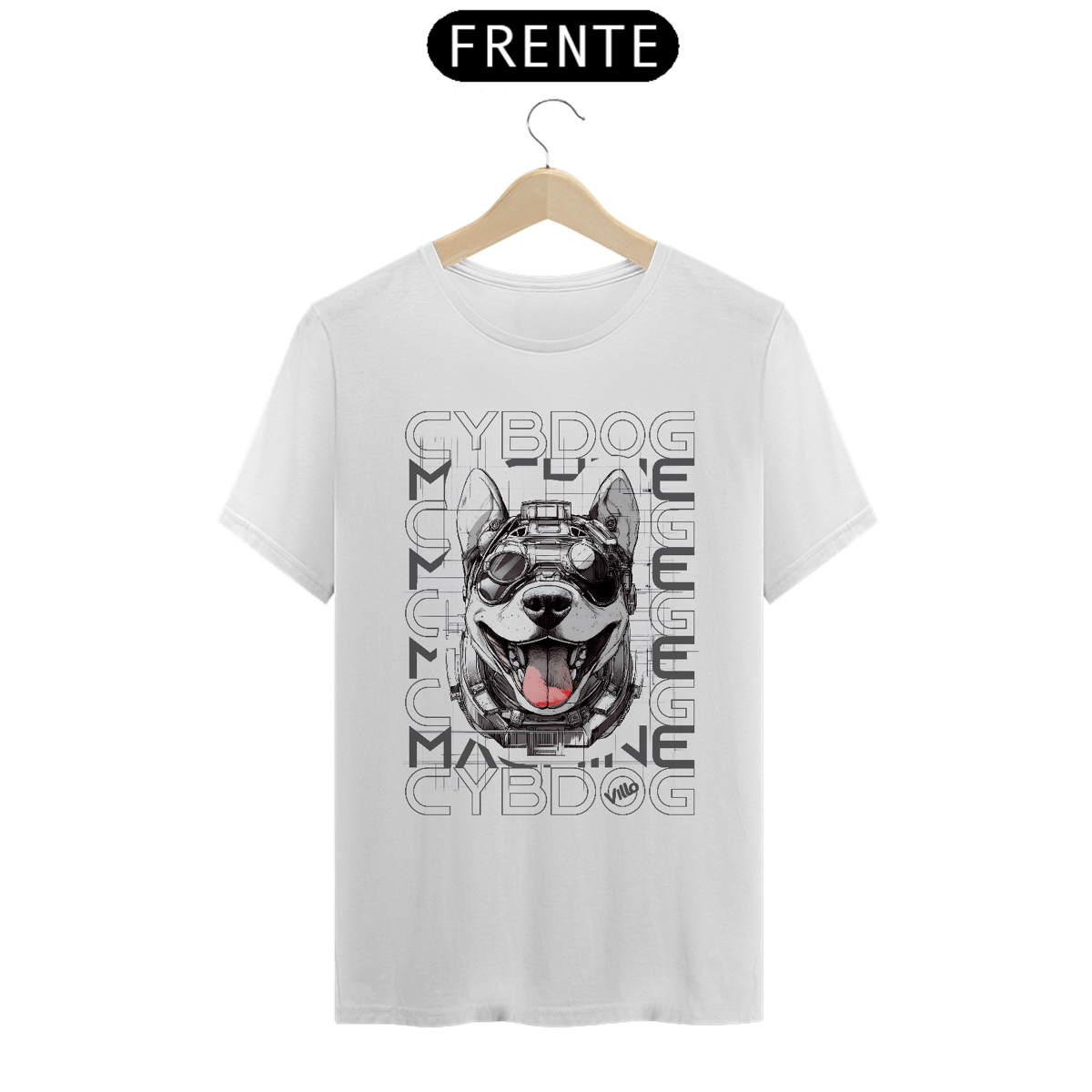 Nome do produto: Camiseta Confort Vibe CybDog