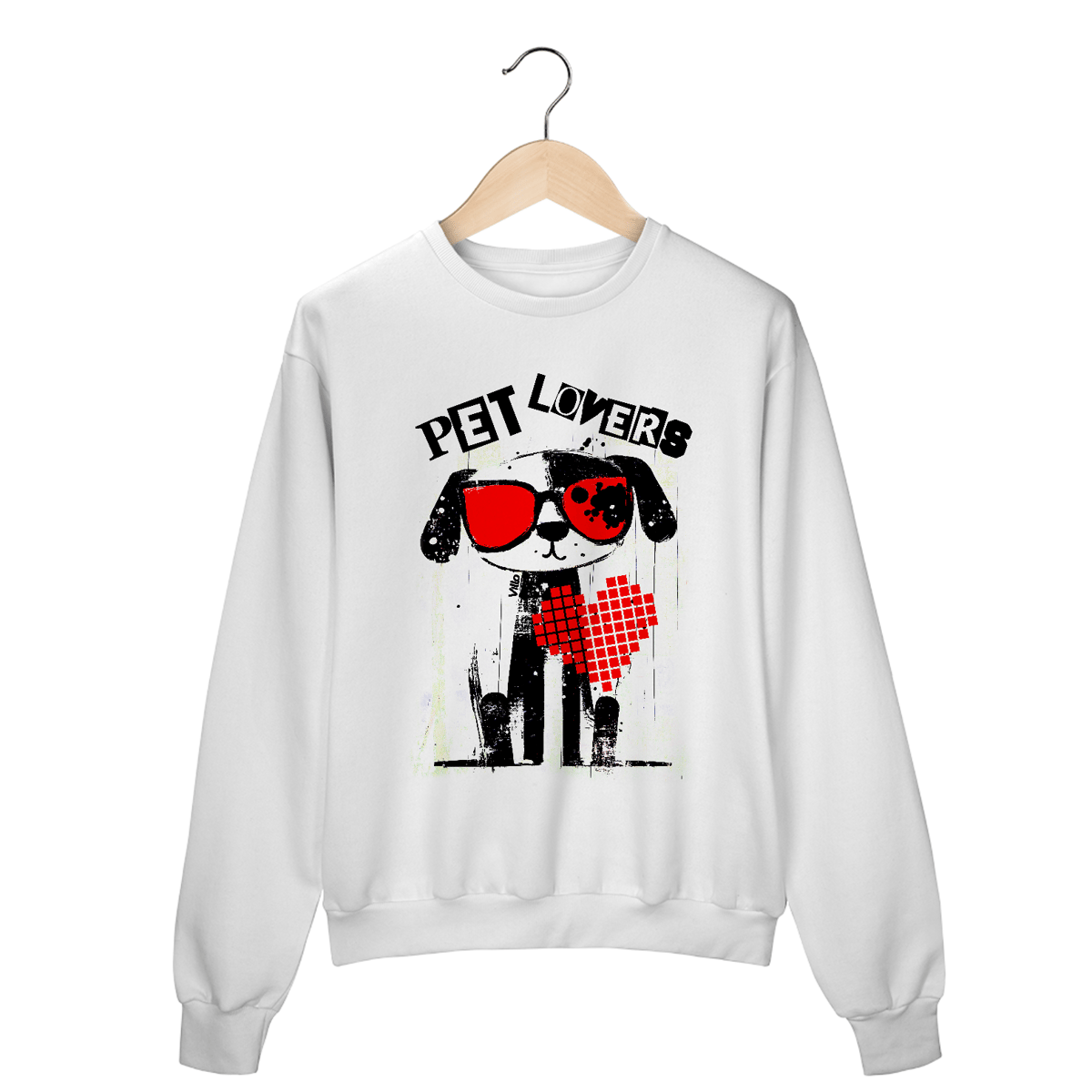 Nome do produto: Moletom Liso Pet Lovers