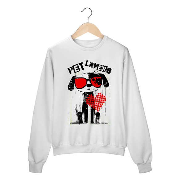 Moletom Liso Pet Lovers