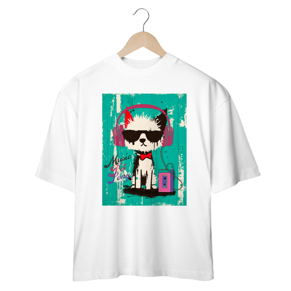 Oversized Vibe Music Pet Song