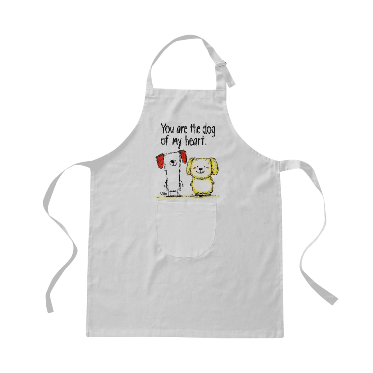 Nome do produto: Avental You are the dog of my heart