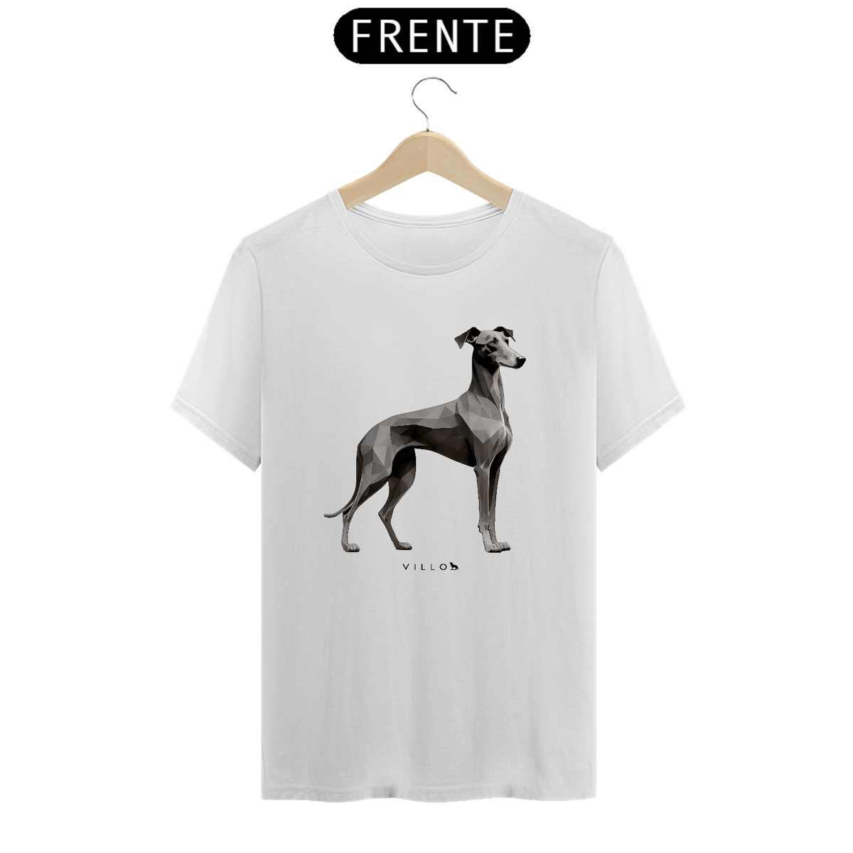 Nome do produto: Camiseta Confort Galgo Italiano