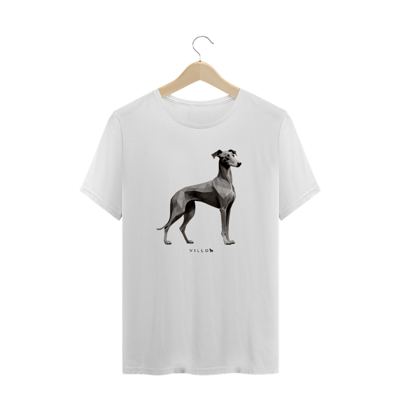Camiseta Confort Galgo Italiano Plus Size