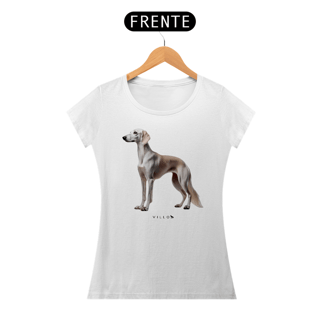 Nome do produto Camiseta Baby Long Pima Premium Saluki pelo curto