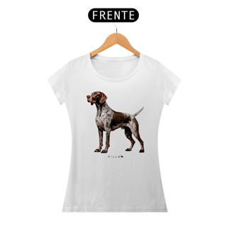 Nome do produto Camiseta Baby Long Confort Braco Alemão de pelo curto