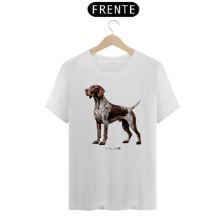 Nome do produto Camiseta Pima Premium Braco Alemão de pelo curto