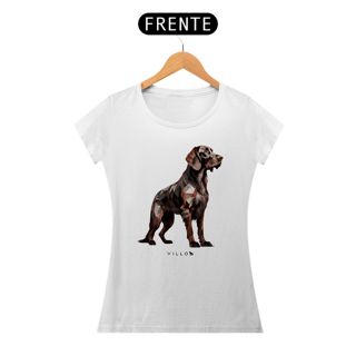Nome do produto Camiseta Baby Long Pima Premium Braco Alemão de pelo longo